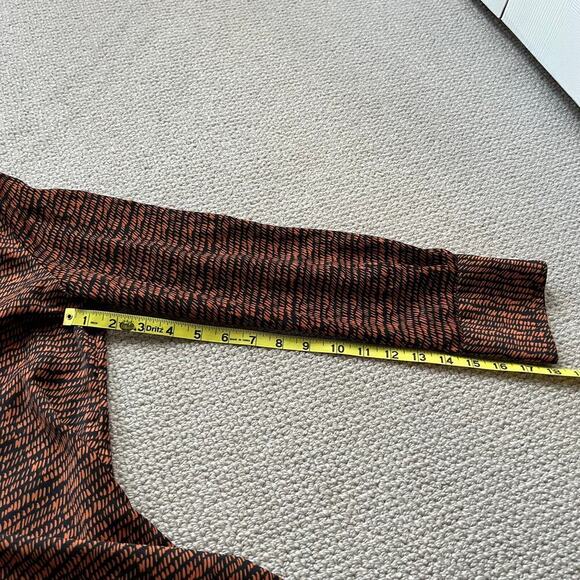 David Lerner x Evereve Bombay Stripes Long Sleeve Blouse - S - Picture 6 of 7